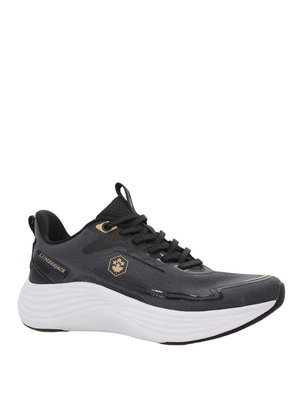 LUMBERJACK SPORT Sneakers con zeppa Donna - Nero modello SWL4811-001