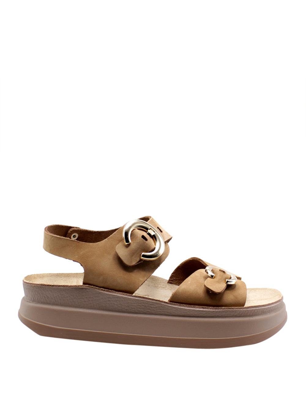 LUMBERJACK Sandali platform Donna - Cuoio modello SWL9406-001