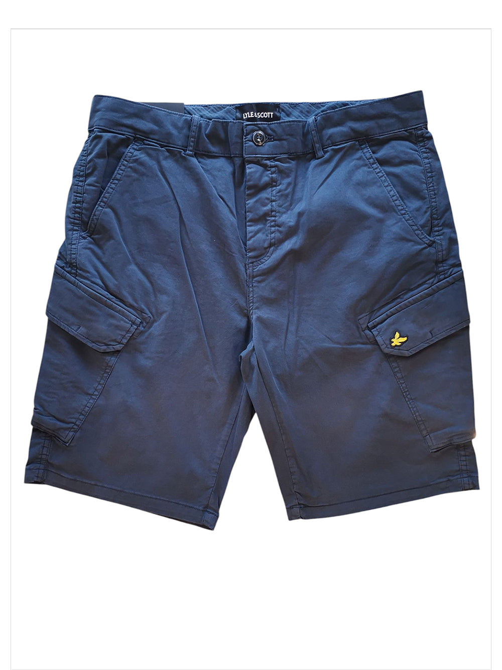 LYLE & SCOTT Bermuda Cargo Uomo - Denim modello SH1816ITA