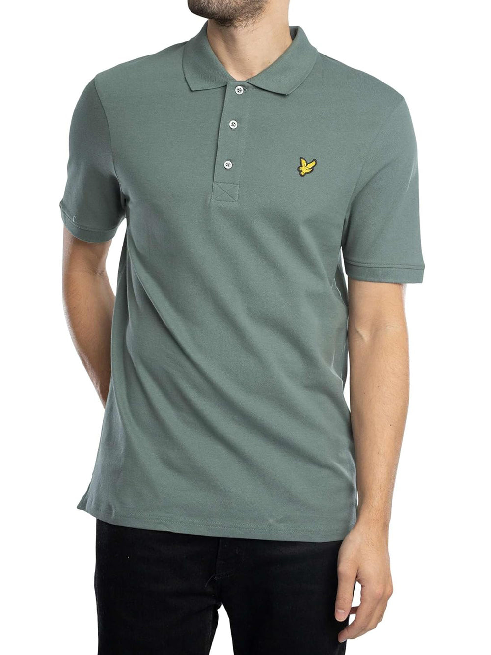 LYLE & SCOTT Polo Uomo - Green Mercurial modello SP400VOG