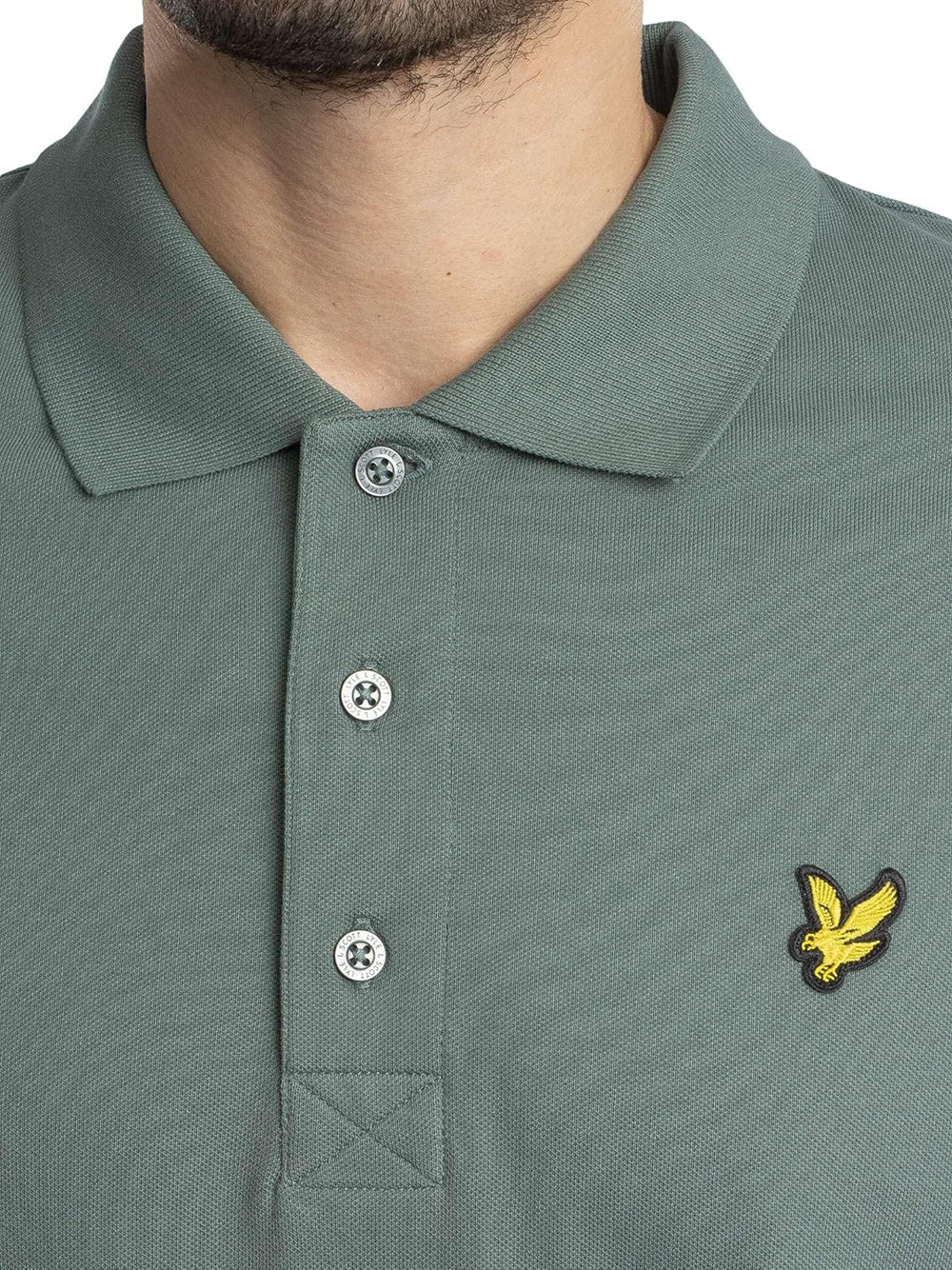 LYLE & SCOTT Polo Uomo - Green Mercurial modello SP400VOG