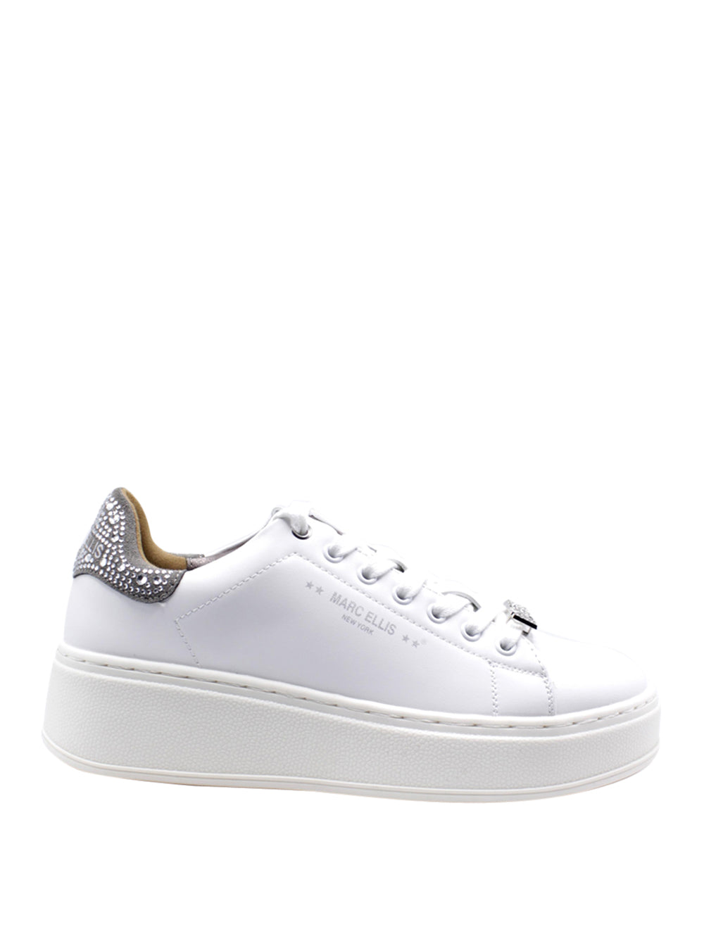 MARC ELLIS Sneakers platform Donna - Bianco modello MAKI305