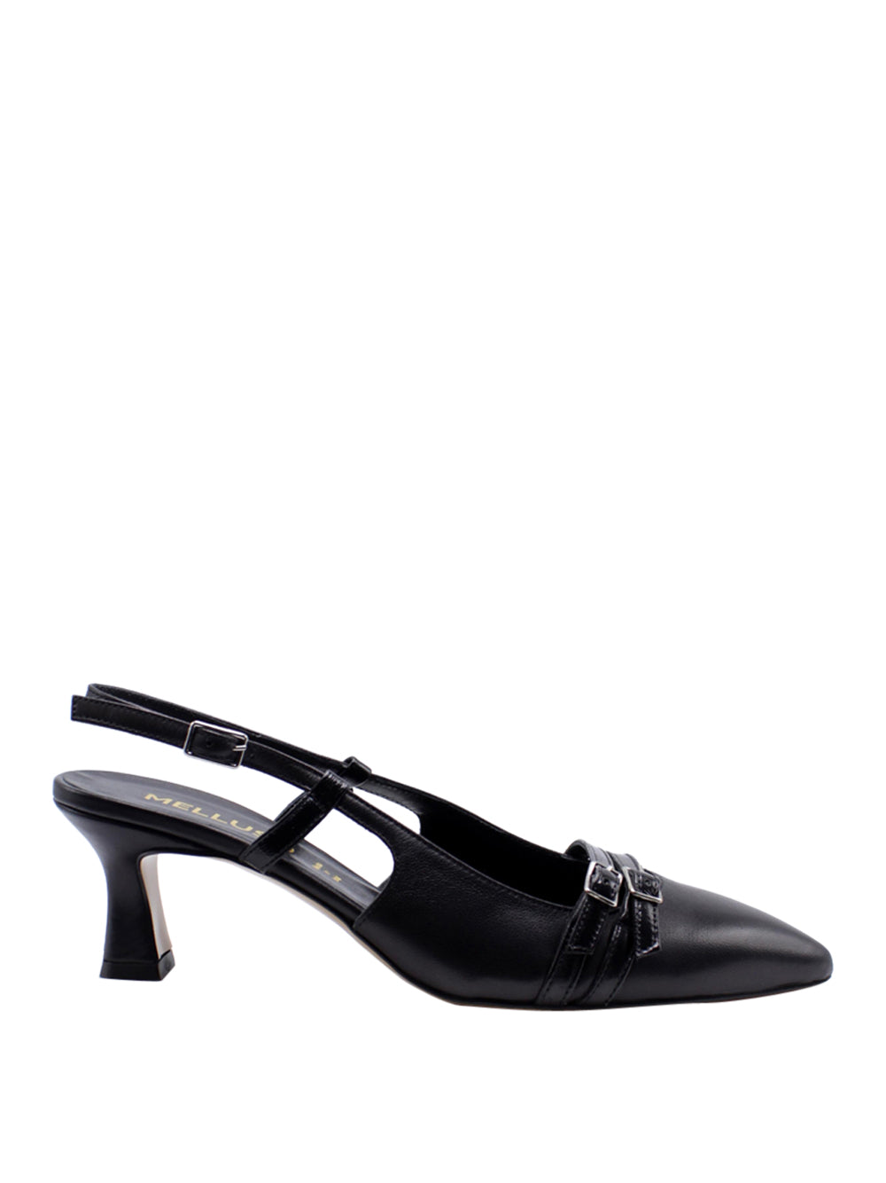 MELLUSO Decollete sling back Donna - Nero modello E1690
