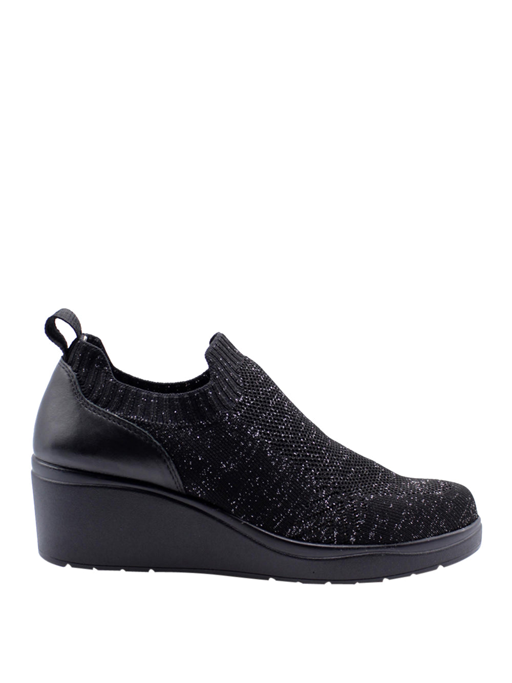 MELLUSO Sneakers con zeppa Donna - Nero modello K53013