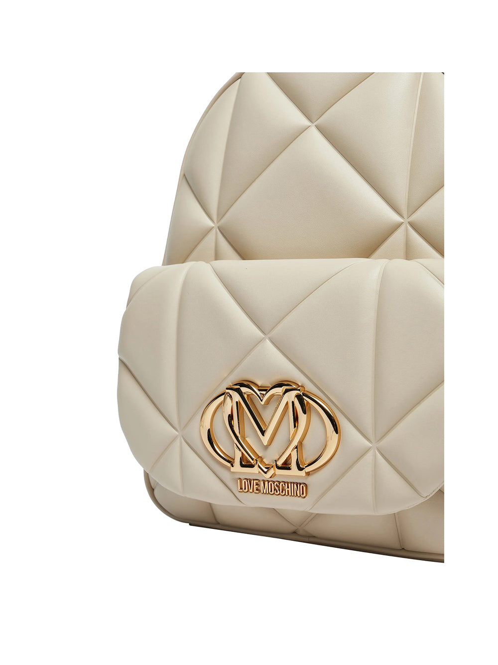 LOVE MOSCHINO Borsa a Zainetto Trapuntata Donna - Avorio modello JC4037PP1ML