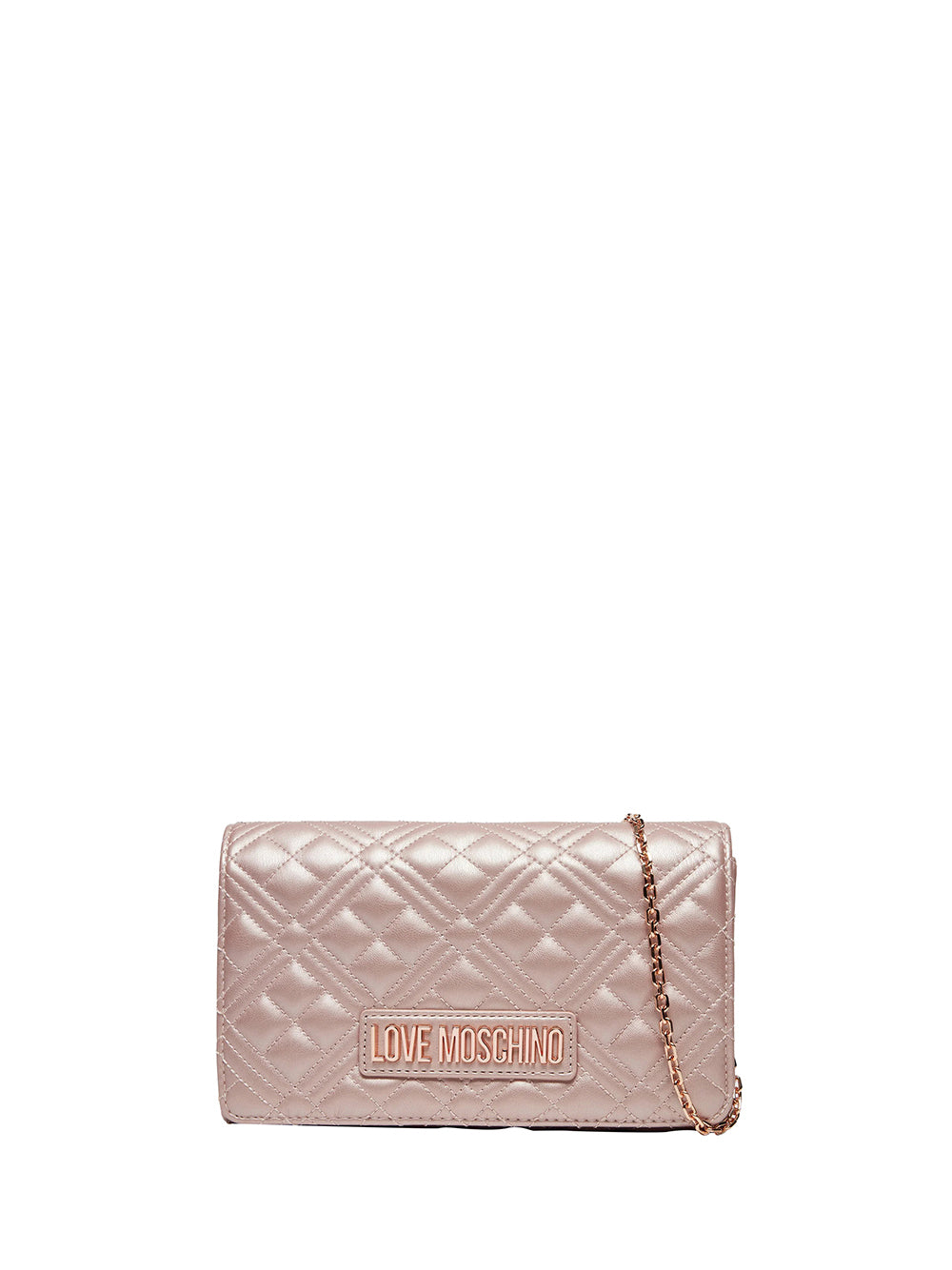 LOVE MOSCHINO Borsa a Tracolla Trapuntata Donna - Bronzo modello JC4079PP1ML