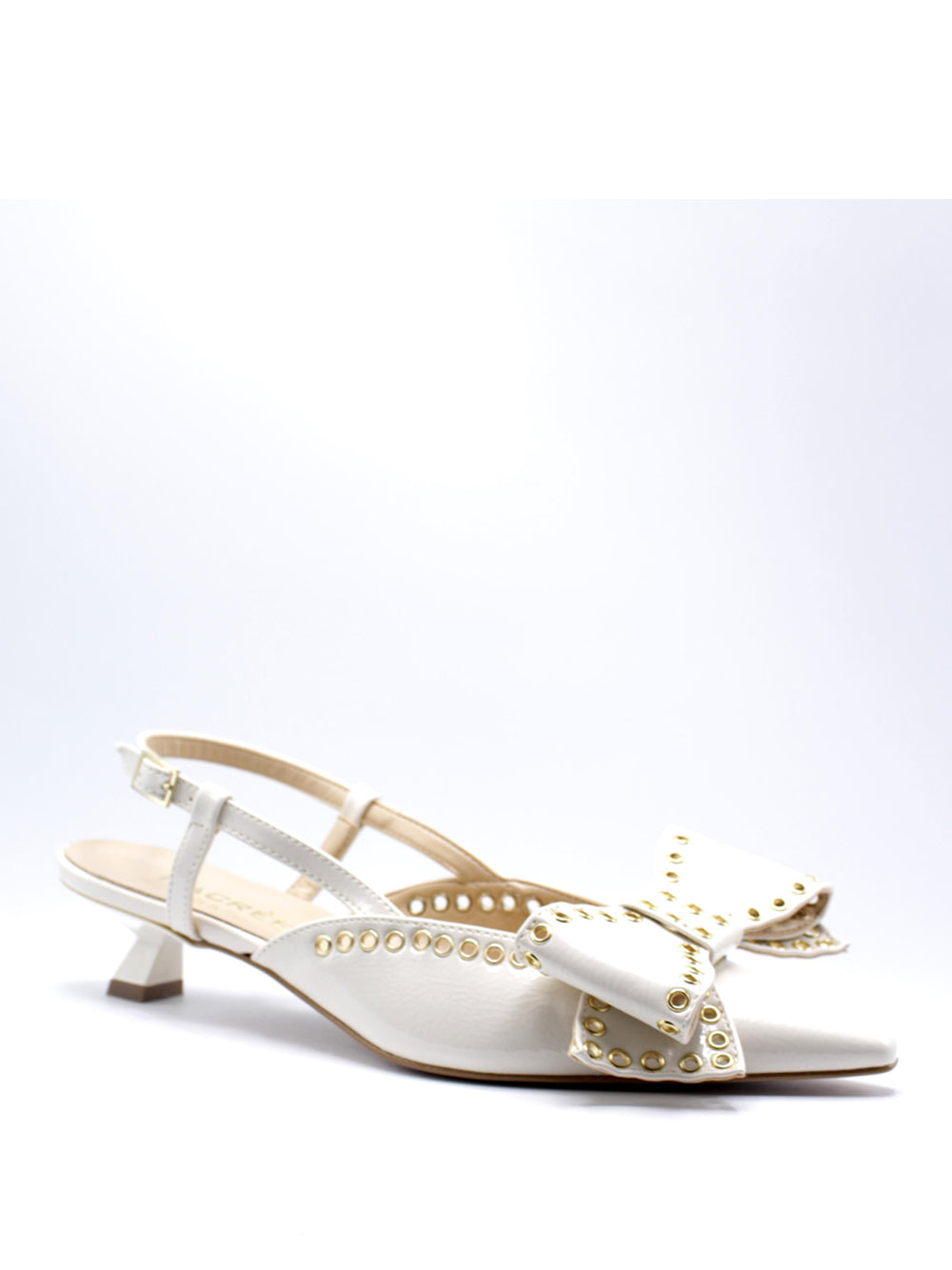 NACREE Decollete sling back Donna - Bianco modello 1971029