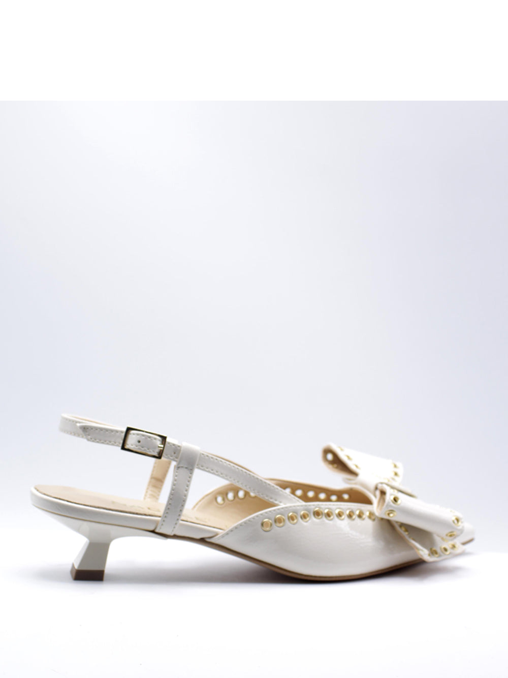 NACREE Decollete sling back Donna - Bianco modello 1971029