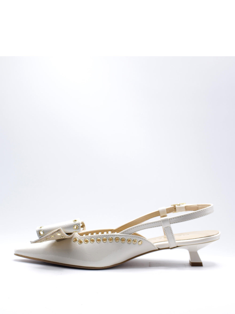 NACREE Decollete sling back Donna - Bianco modello 1971029