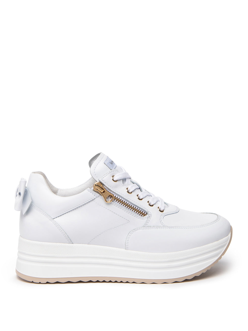 NERO GIARDINI Sneakers platform Donna - Bianco modello E306371D