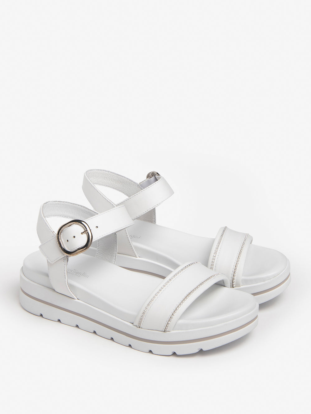 NERO GIARDINI Sandali platform Donna - Bianco modello E307812D