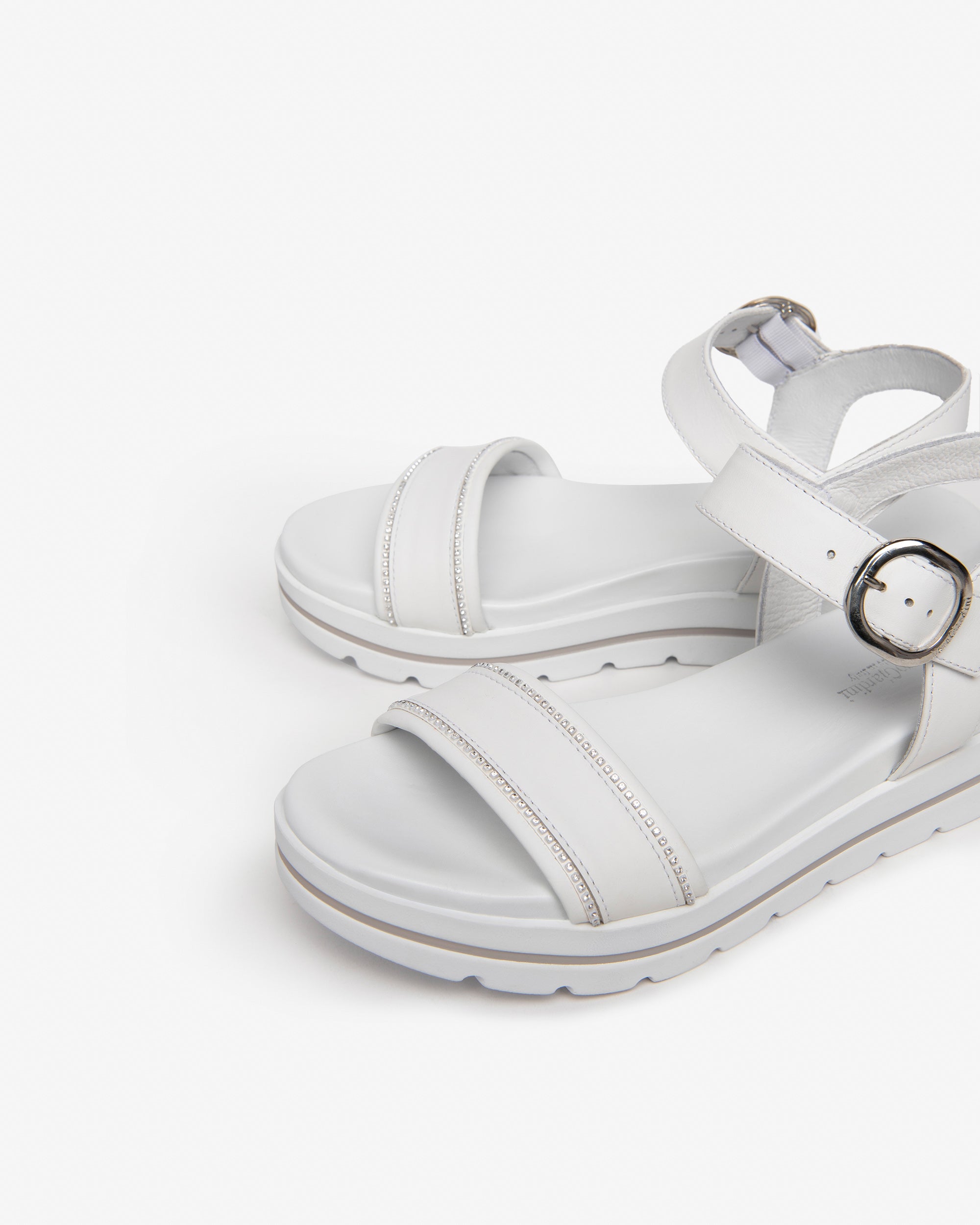 NERO GIARDINI Sandali platform Donna - Bianco modello E307812D