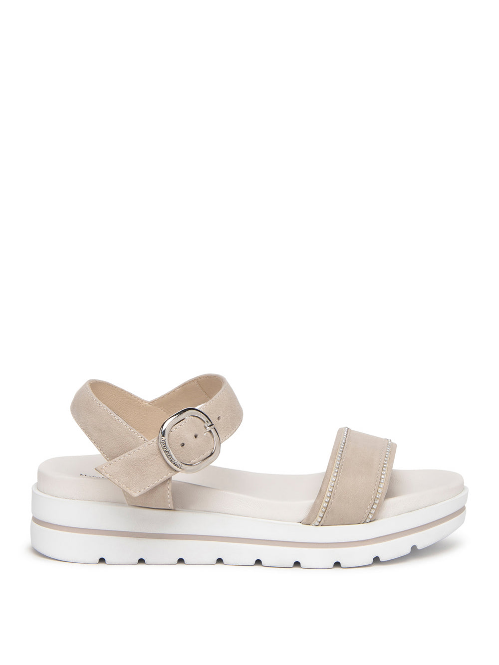 NERO GIARDINI Sandali platform Donna - Bianco modello E307813D