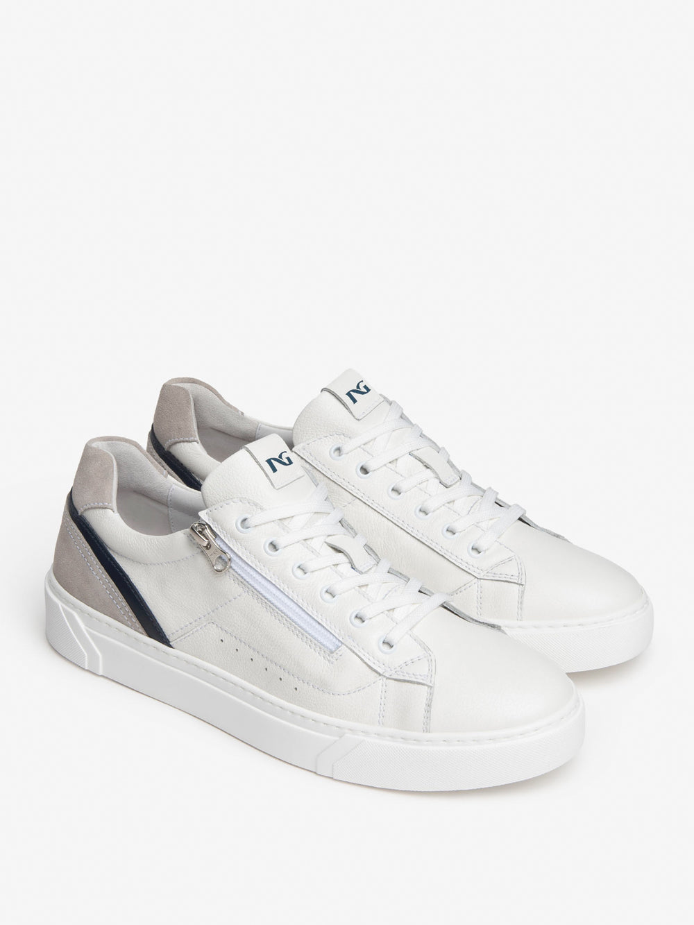 NERO GIARDINI Sneakers plantare estraibile Uomo - Bianco modello E400241U