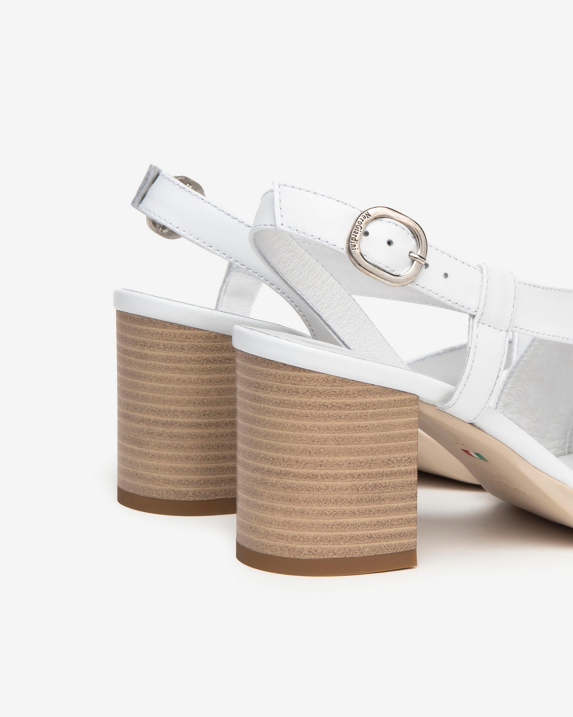 NERO GIARDINI Sandali con tacco Donna - Bianco modello E410440D