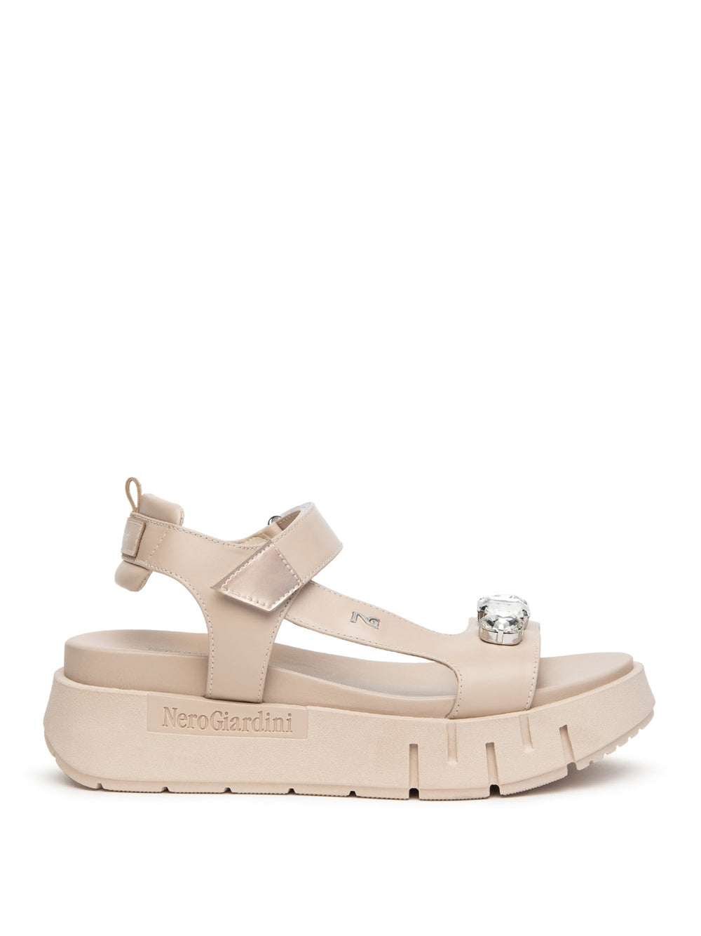 NERO GIARDINI Sandali platform Donna - Beige modello E410707D
