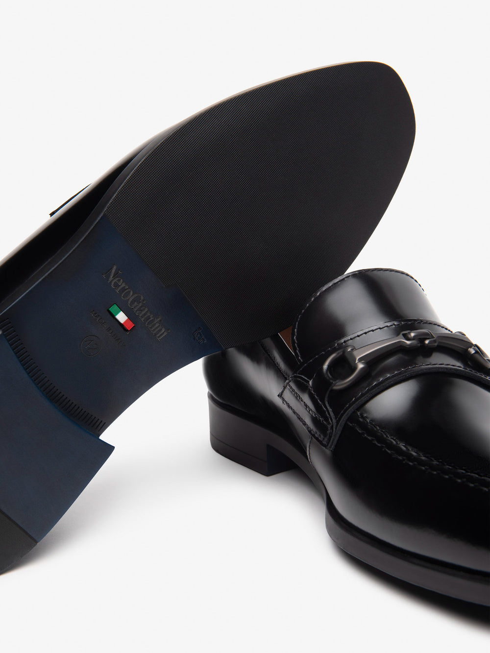 NERO GIARDINI Mocassini Uomo - Nero modello E500570UE