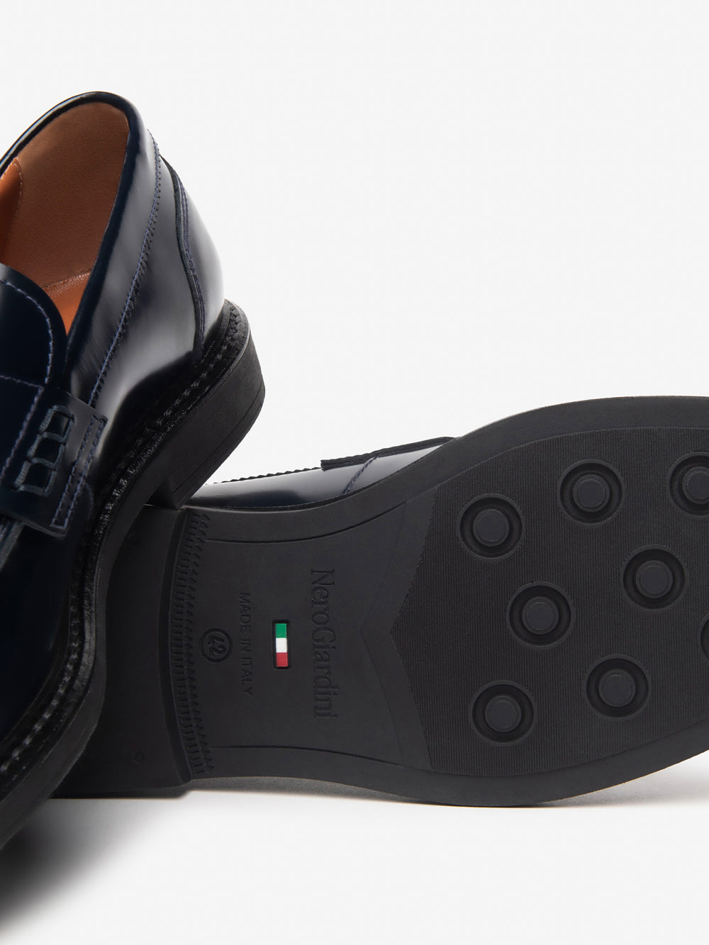 NERO GIARDINI Mocassini Uomo - Blu modello E500600U