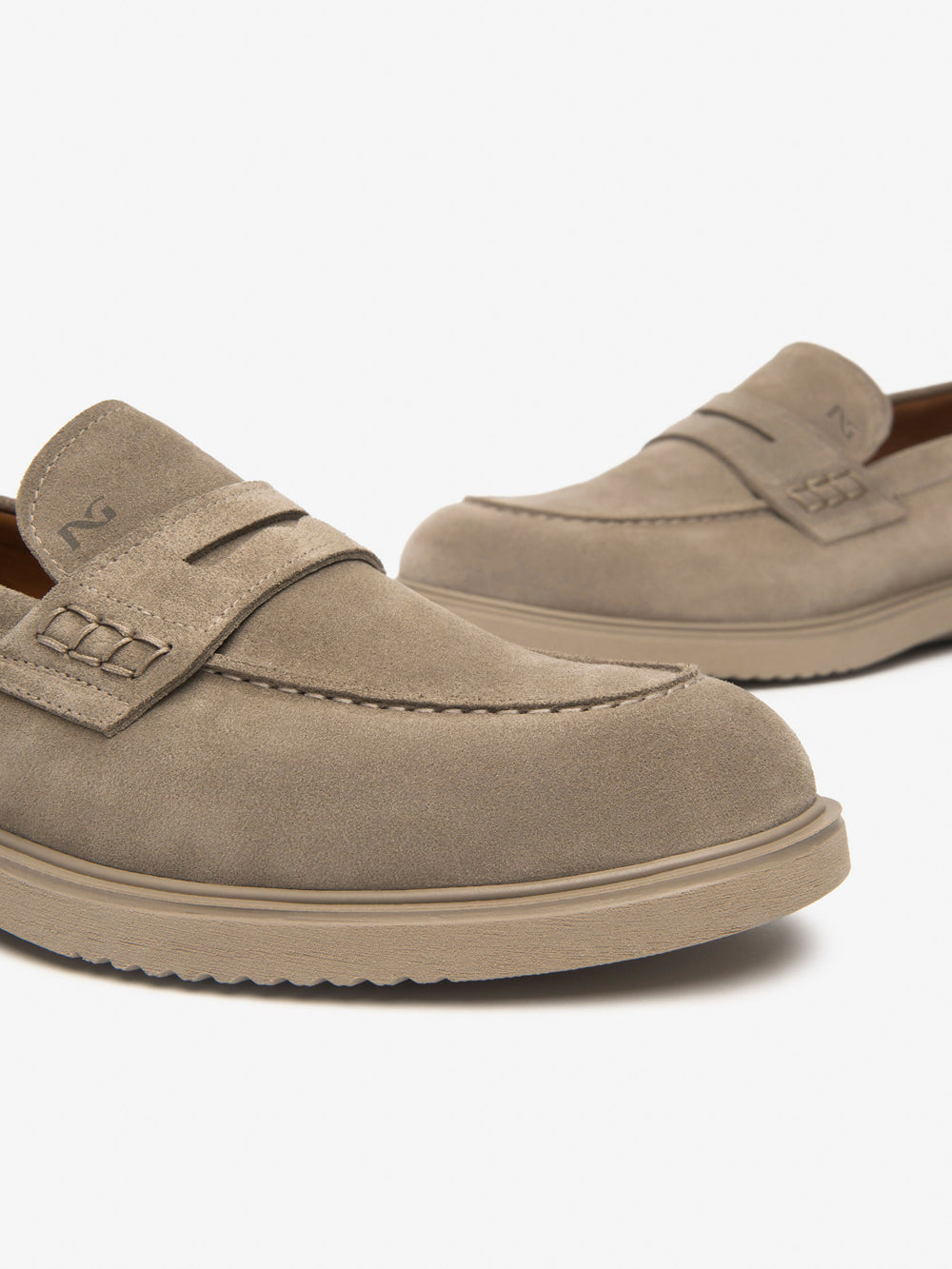 NERO GIARDINI Mocassini Uomo - Grigio modello E500610U