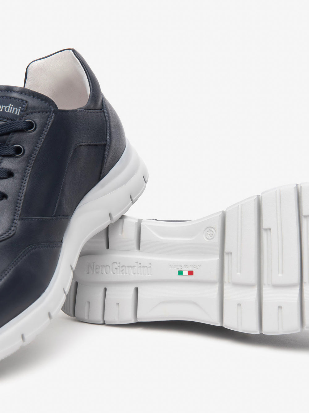 NERO GIARDINI Sneakers plantare estraibile Uomo - Blu modello E500630U