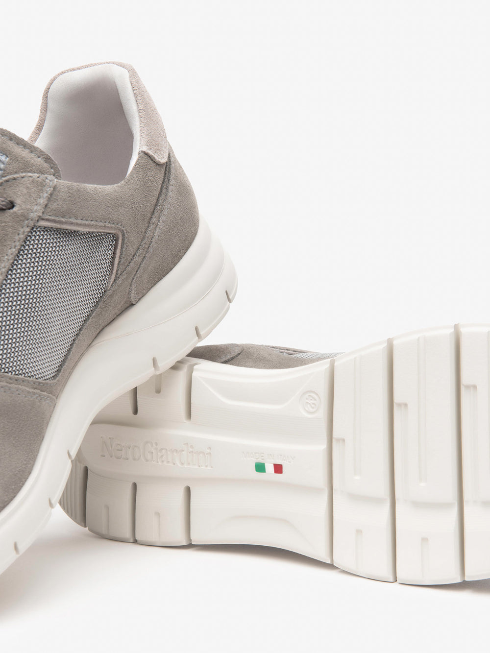 NERO GIARDINI Sneakers plantare estraibile Uomo - Grigio modello E500631U