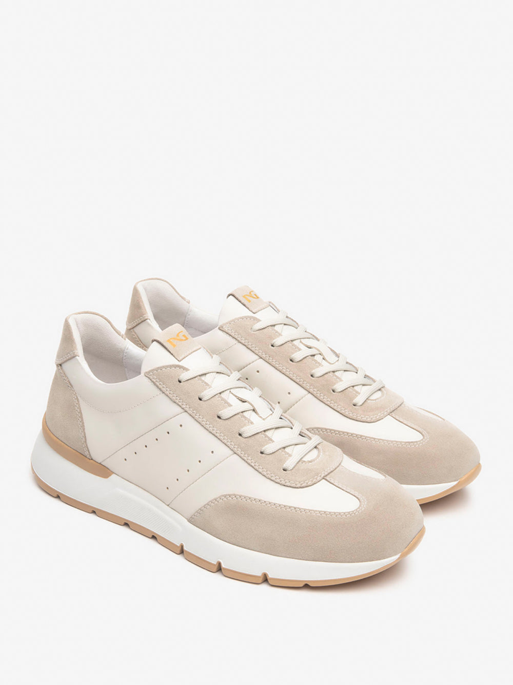 NERO GIARDINI Sneakers plantare estraibile Uomo - Bianco modello E500651U