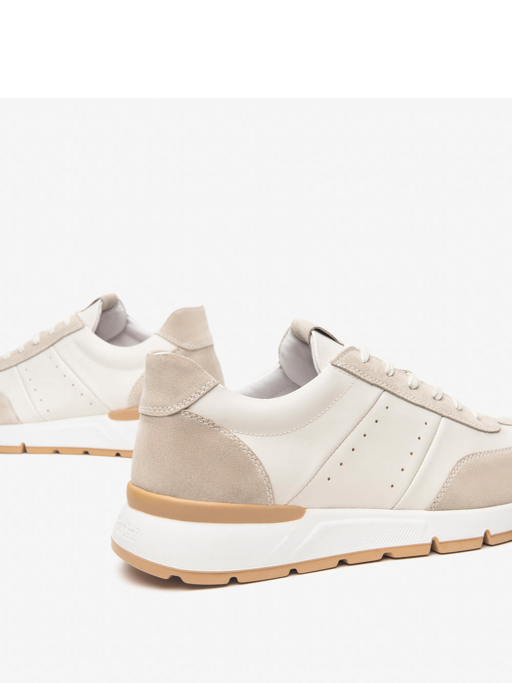 NERO GIARDINI Sneakers plantare estraibile Uomo - Bianco modello E500651U