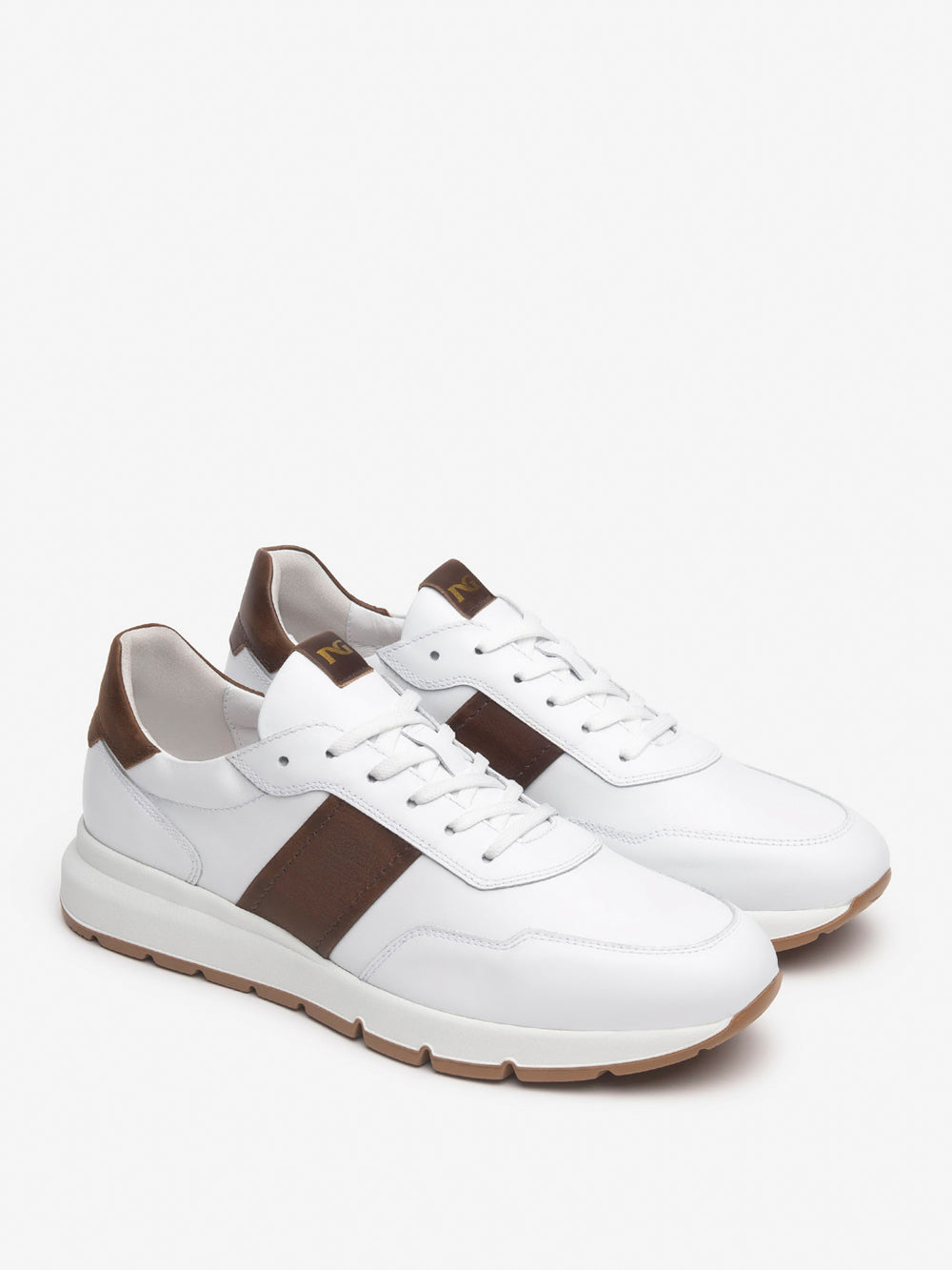 NERO GIARDINI Sneakers plantare estraibile Uomo - Bianco modello E500660U
