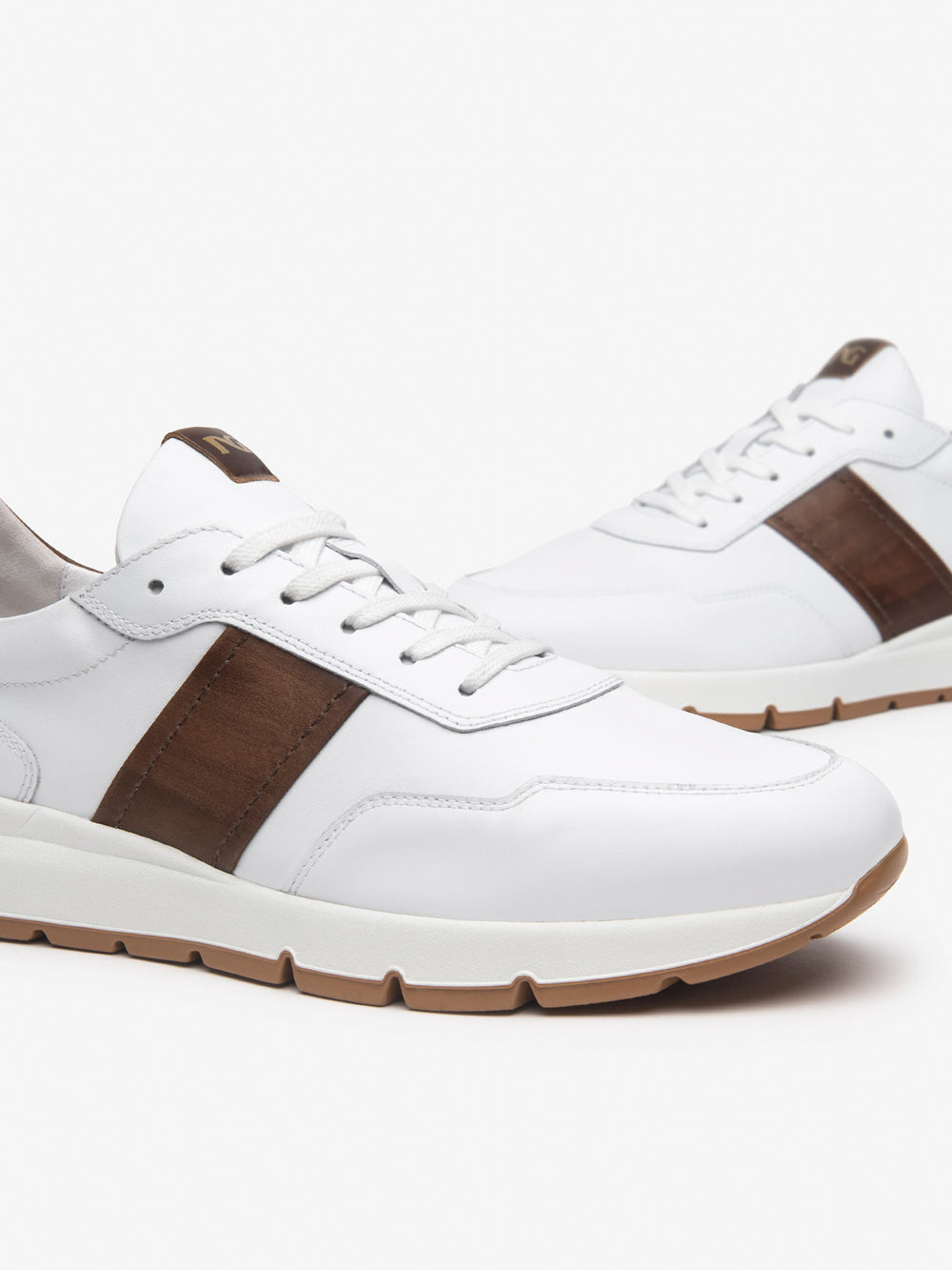NERO GIARDINI Sneakers plantare estraibile Uomo - Bianco modello E500660U