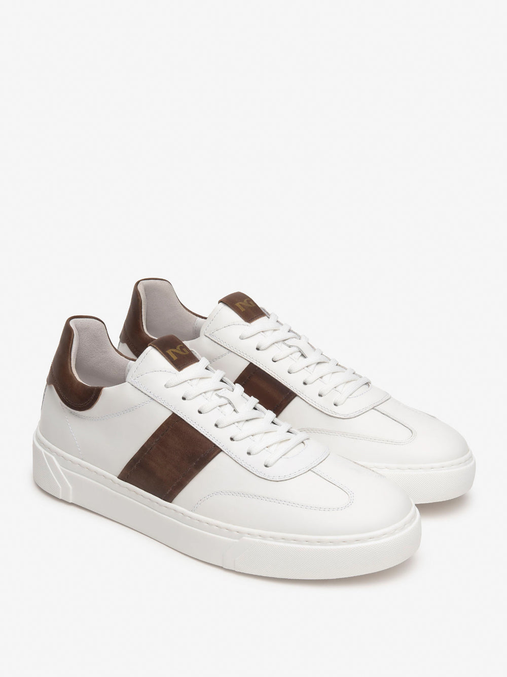 NERO GIARDINI Sneakers plantare estraibile Uomo - Bianco modello E500690U