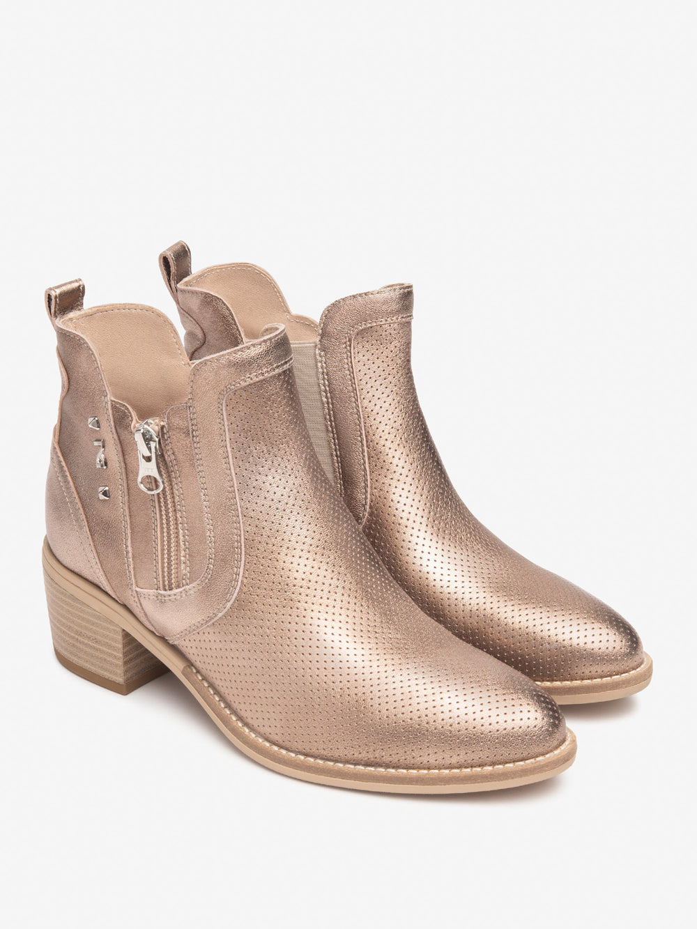 NERO GIARDINI Stivaletti con tacco Donna - Beige modello E512700D