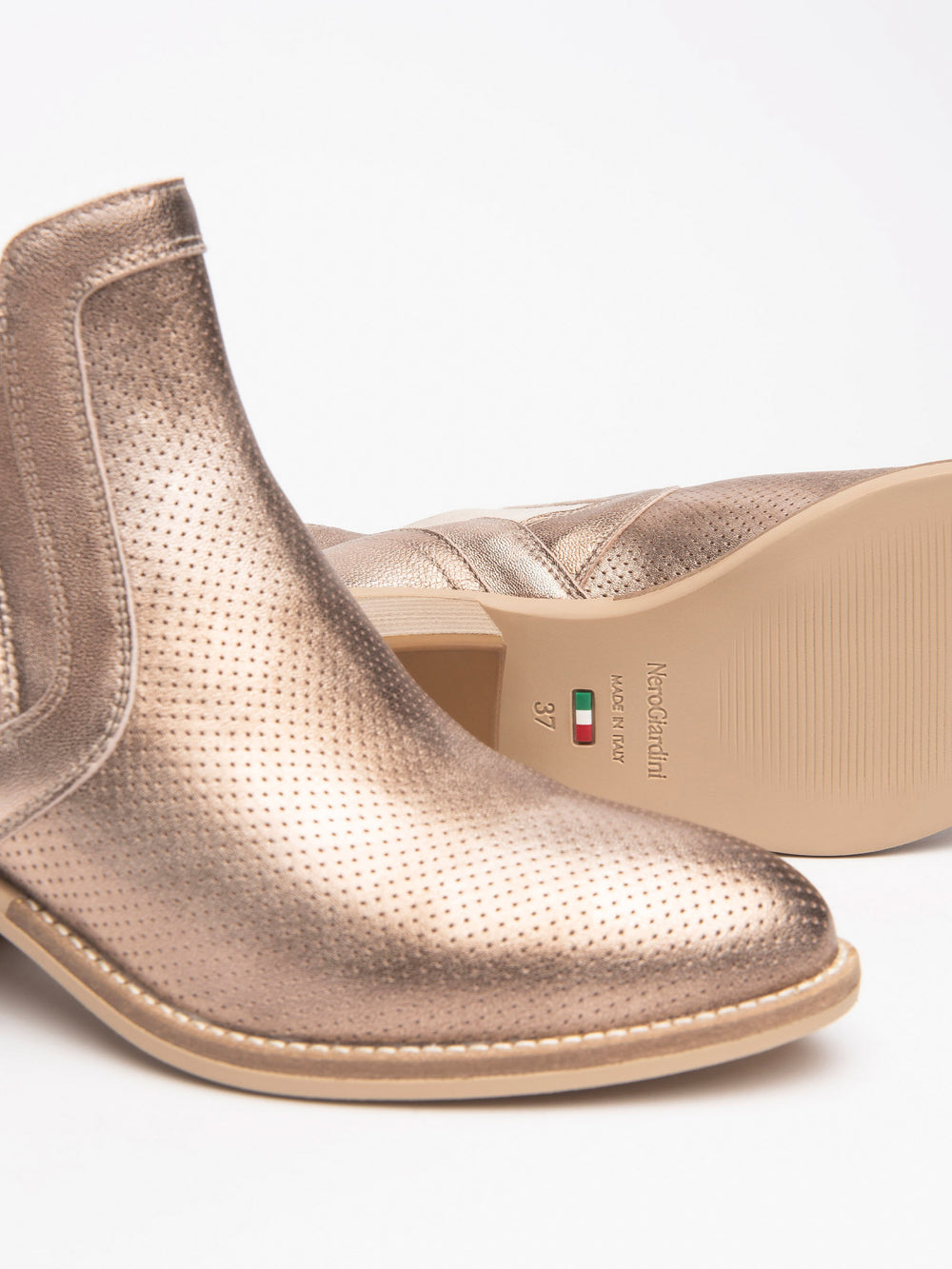 NERO GIARDINI Stivaletti con tacco Donna - Beige modello E512700D