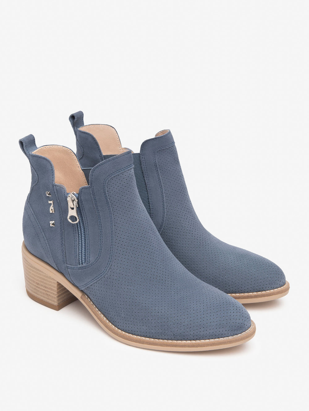 NERO GIARDINI Stivaletti con tacco Donna - Blu modello E512701D