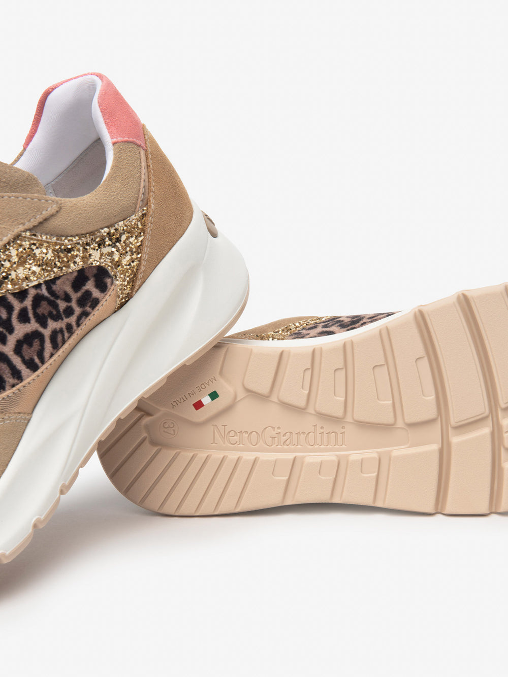 NERO GIARDINI Sneakers Donna - Beige modello E512865D