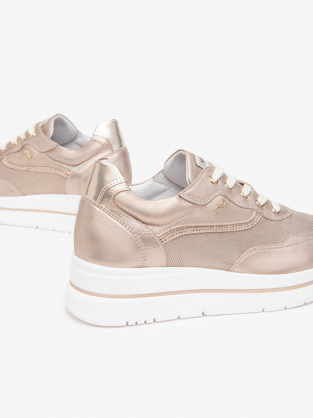 NERO GIARDINI Sneakers platform Donna - Cuoio modello E512903D