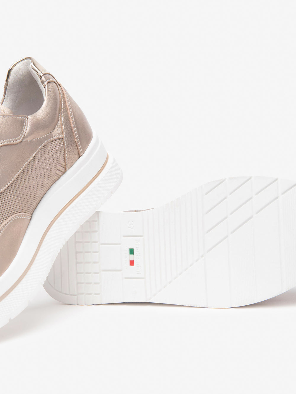 NERO GIARDINI Sneakers platform Donna - Cuoio modello E512903D