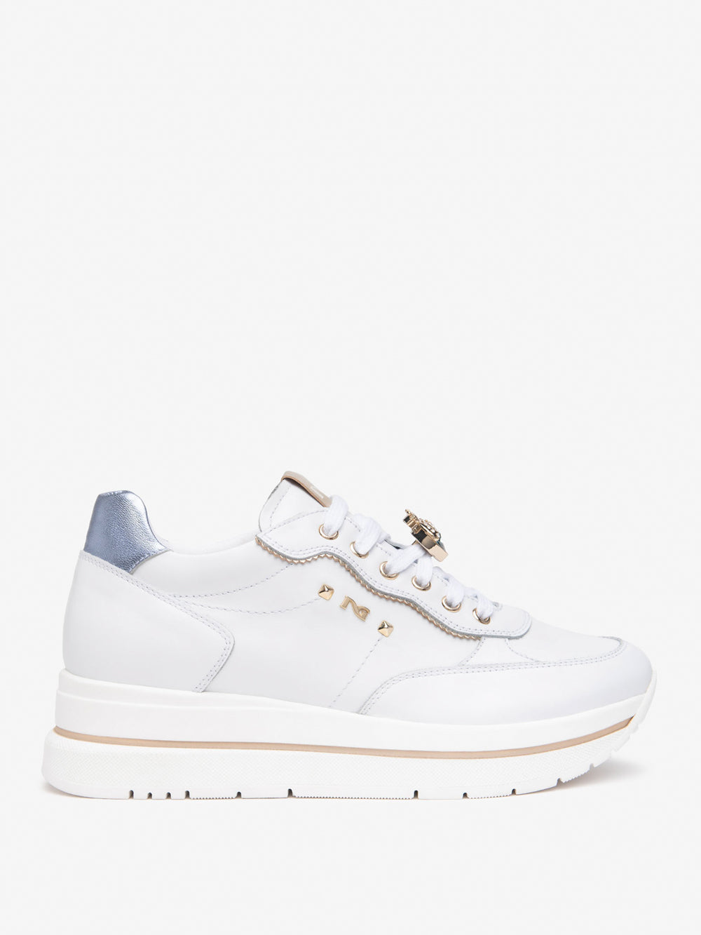 NERO GIARDINI Sneakers platform Donna - Bianco modello E512907D