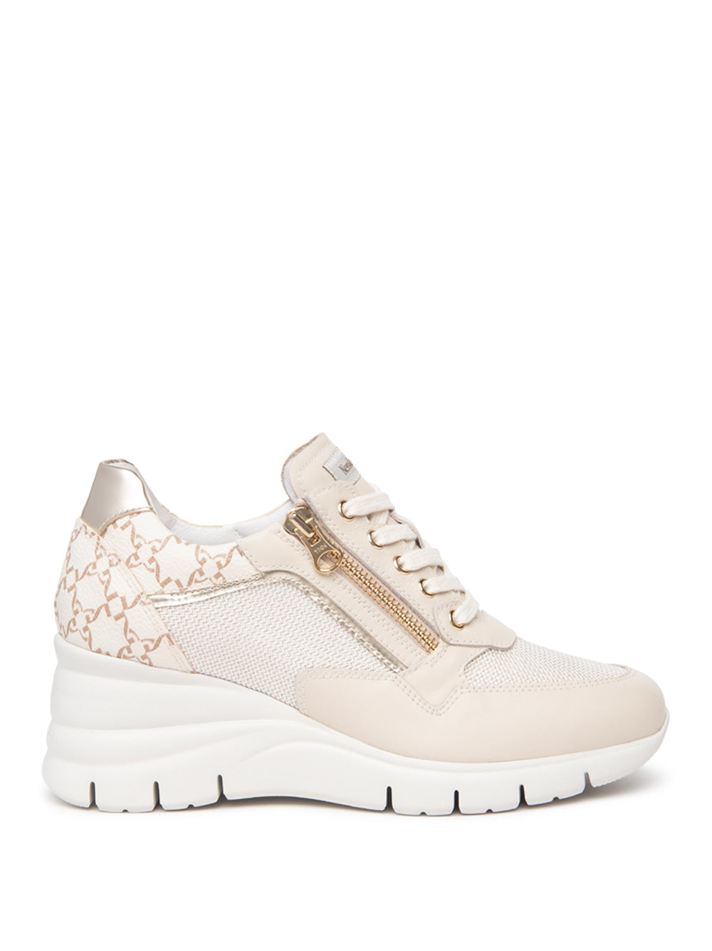 NERO GIARDINI Sneakers con zeppa Donna - Bianco modello E512940D