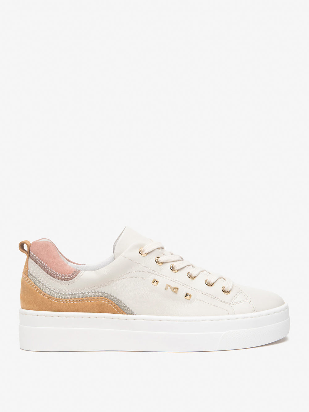 NERO GIARDINI Sneakers platform Donna - Bianco modello E513012D