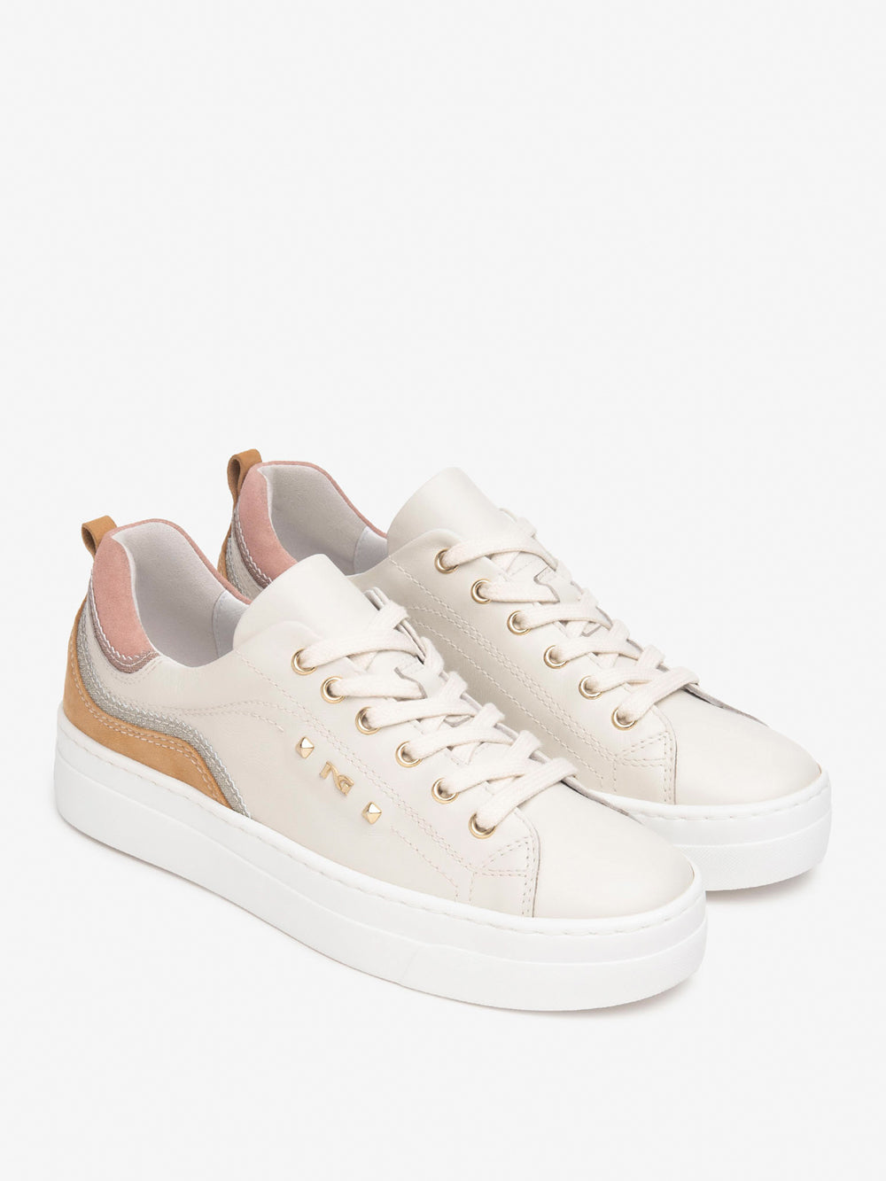 NERO GIARDINI Sneakers platform Donna - Bianco modello E513012D