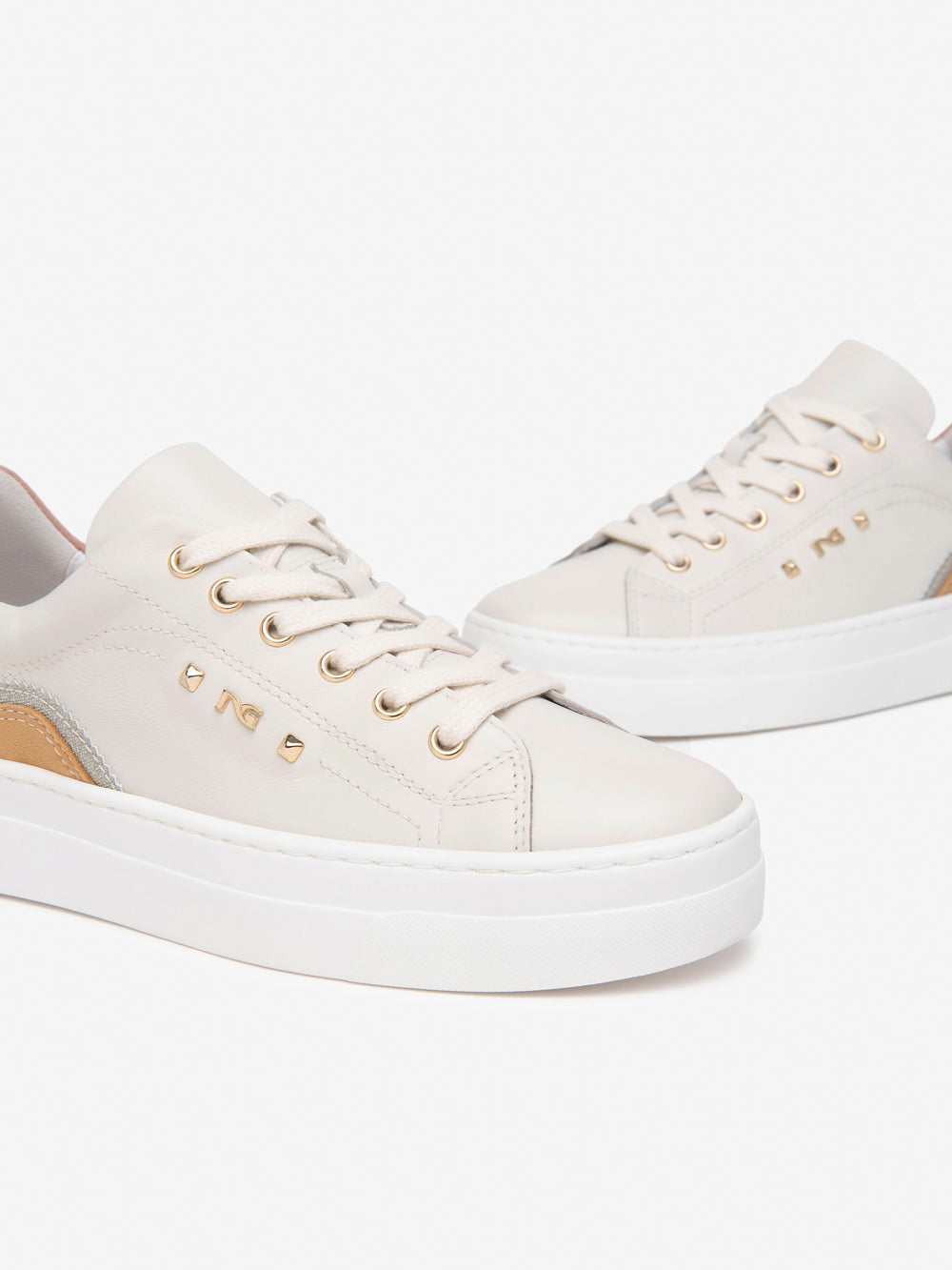 NERO GIARDINI Sneakers platform Donna - Bianco modello E513012D