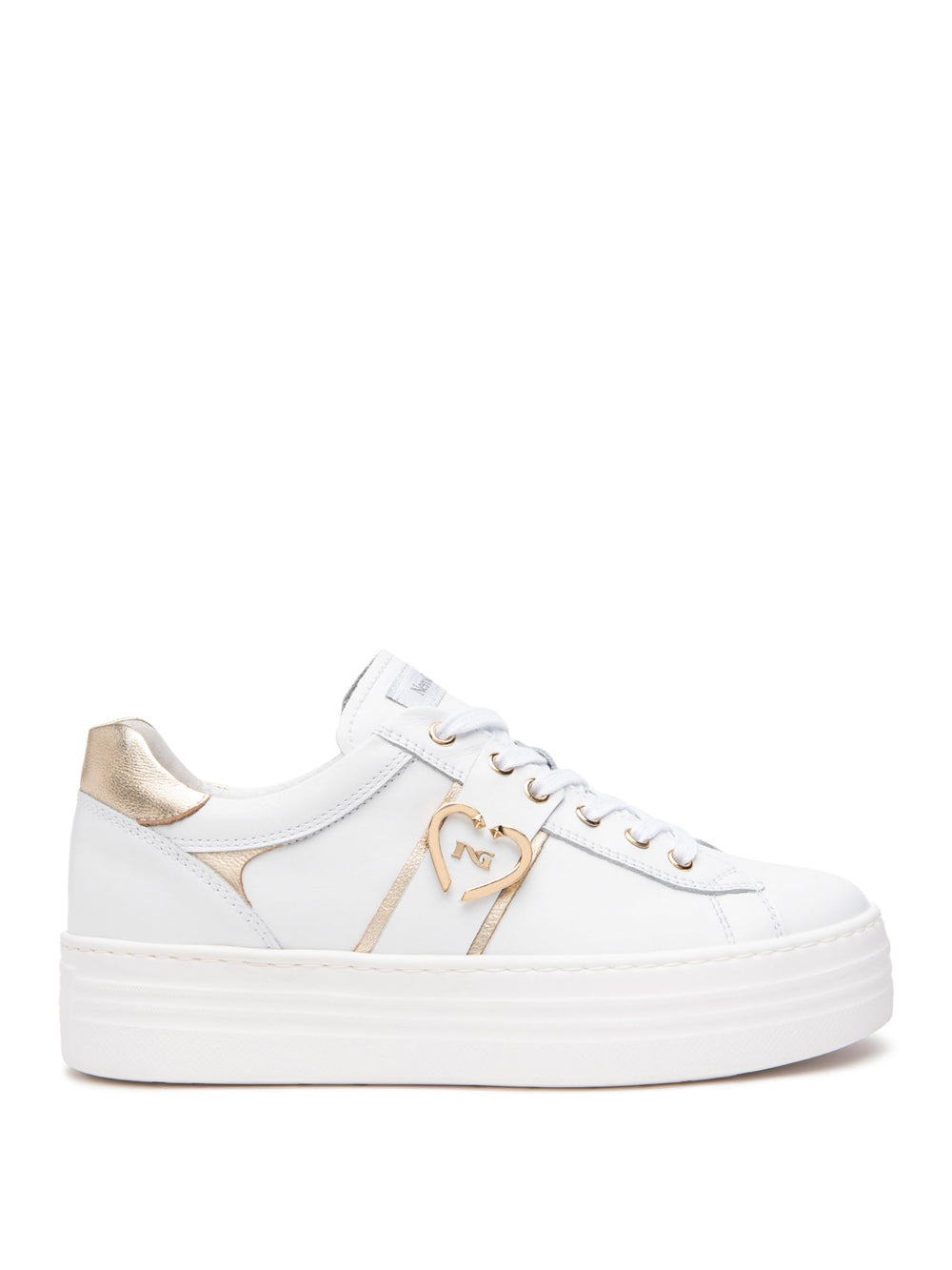 NERO GIARDINI Sneakers platform Donna - Bianco modello E513022D