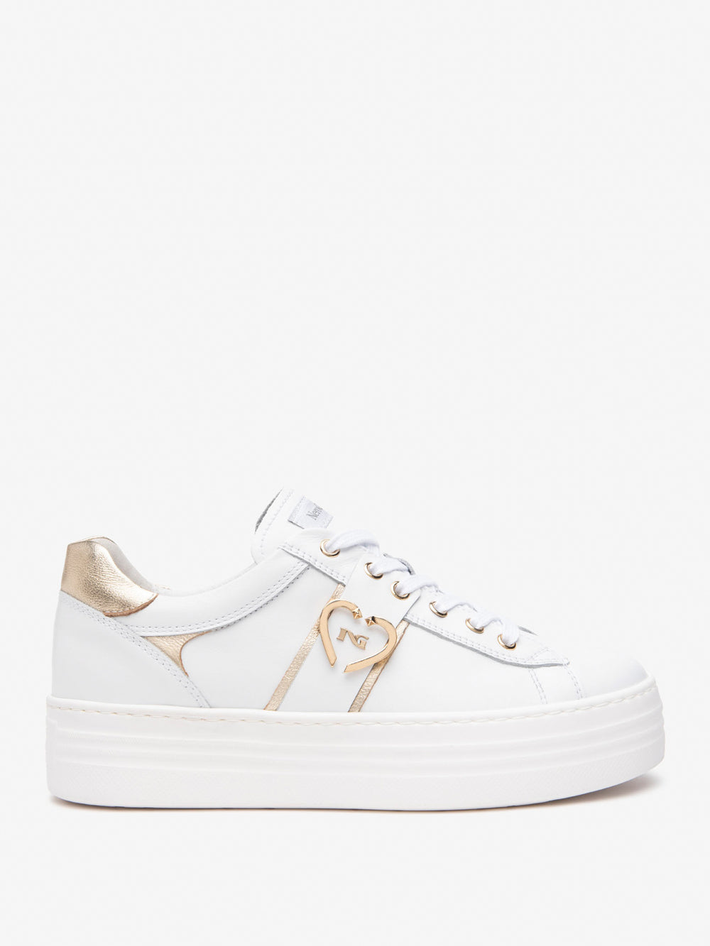 NERO GIARDINI Sneakers platform Donna - Bianco modello E513022D