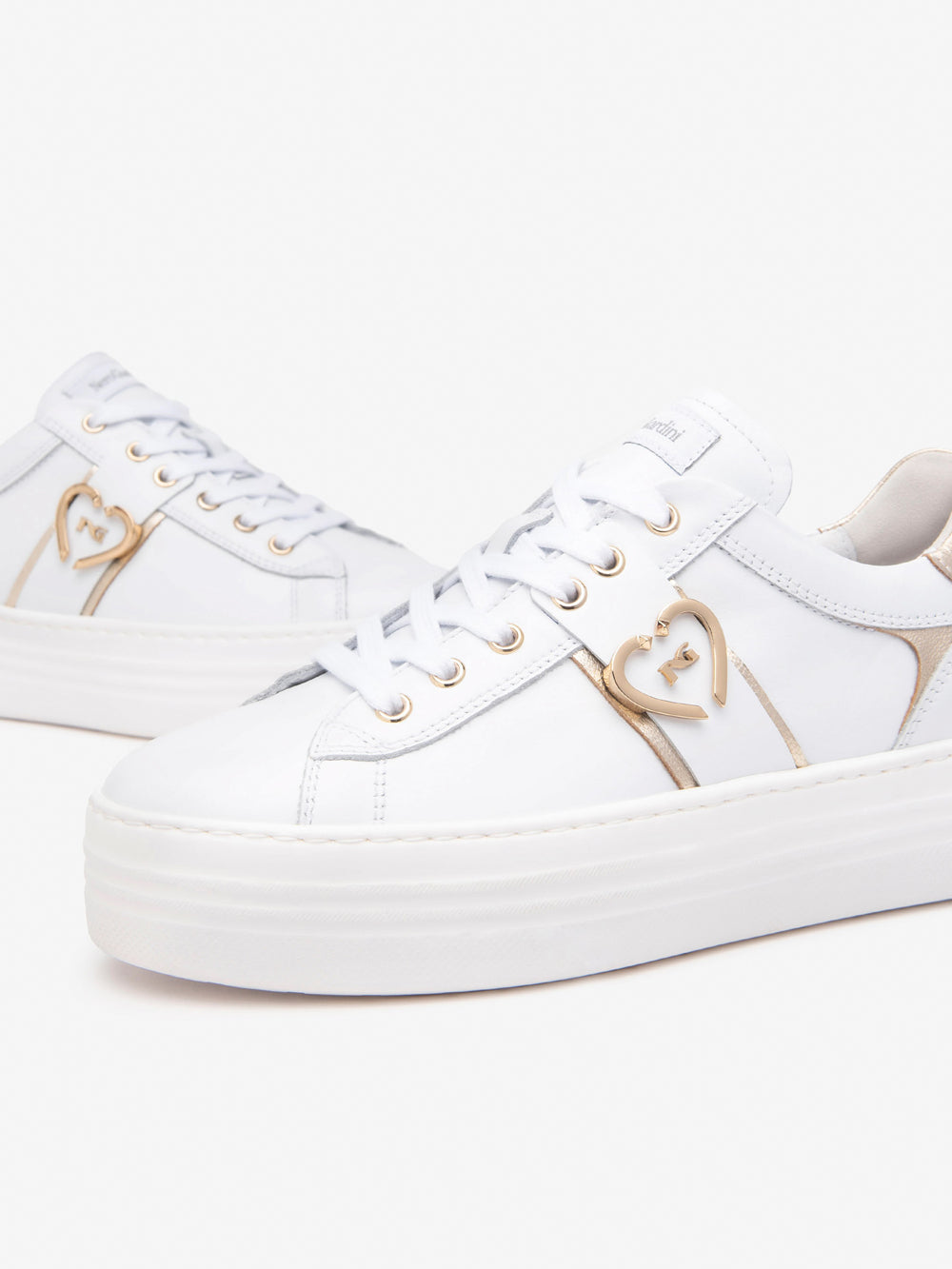 NERO GIARDINI Sneakers platform Donna - Bianco modello E513022D