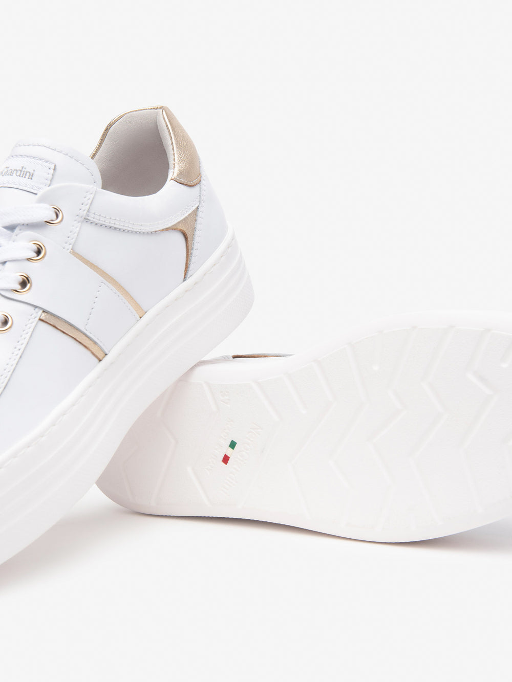 NERO GIARDINI Sneakers platform Donna - Bianco modello E513022D