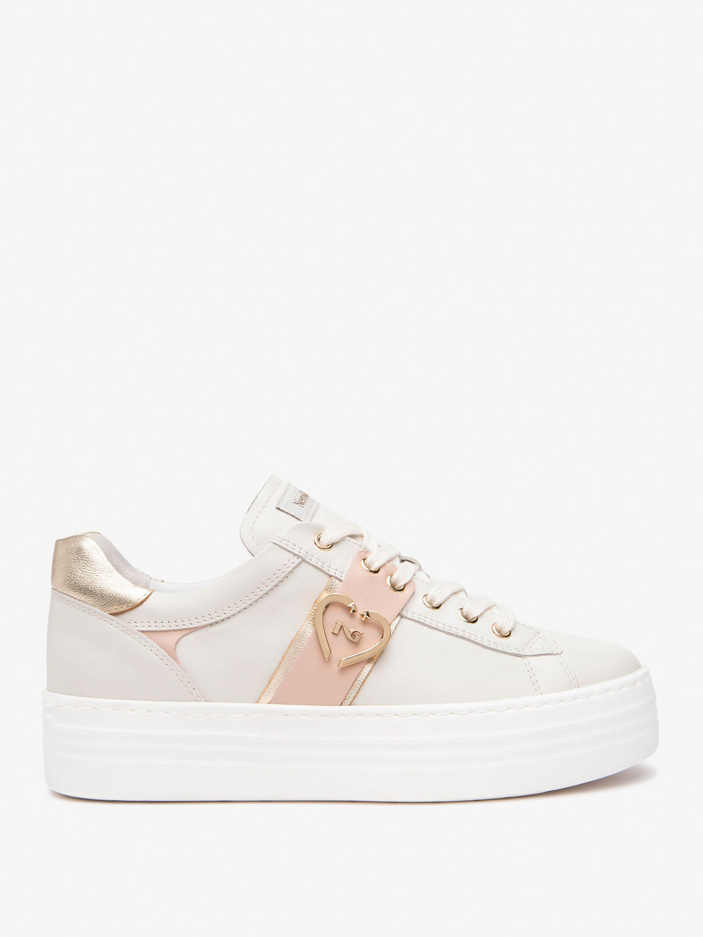 NERO GIARDINI Sneakers platform Donna - Bianco modello E513023D