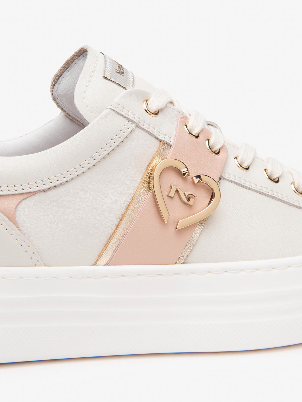 NERO GIARDINI Sneakers platform Donna - Bianco modello E513023D