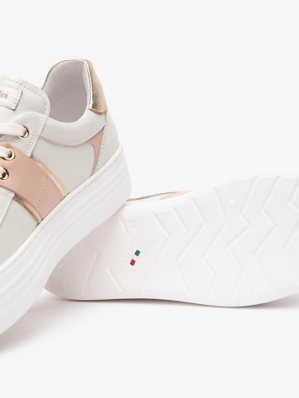 NERO GIARDINI Sneakers platform Donna - Bianco modello E513023D