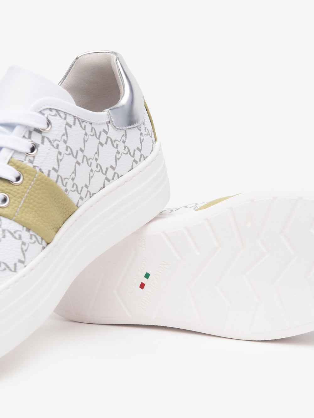NERO GIARDINI Sneakers platform Donna - Bianco modello E513026D