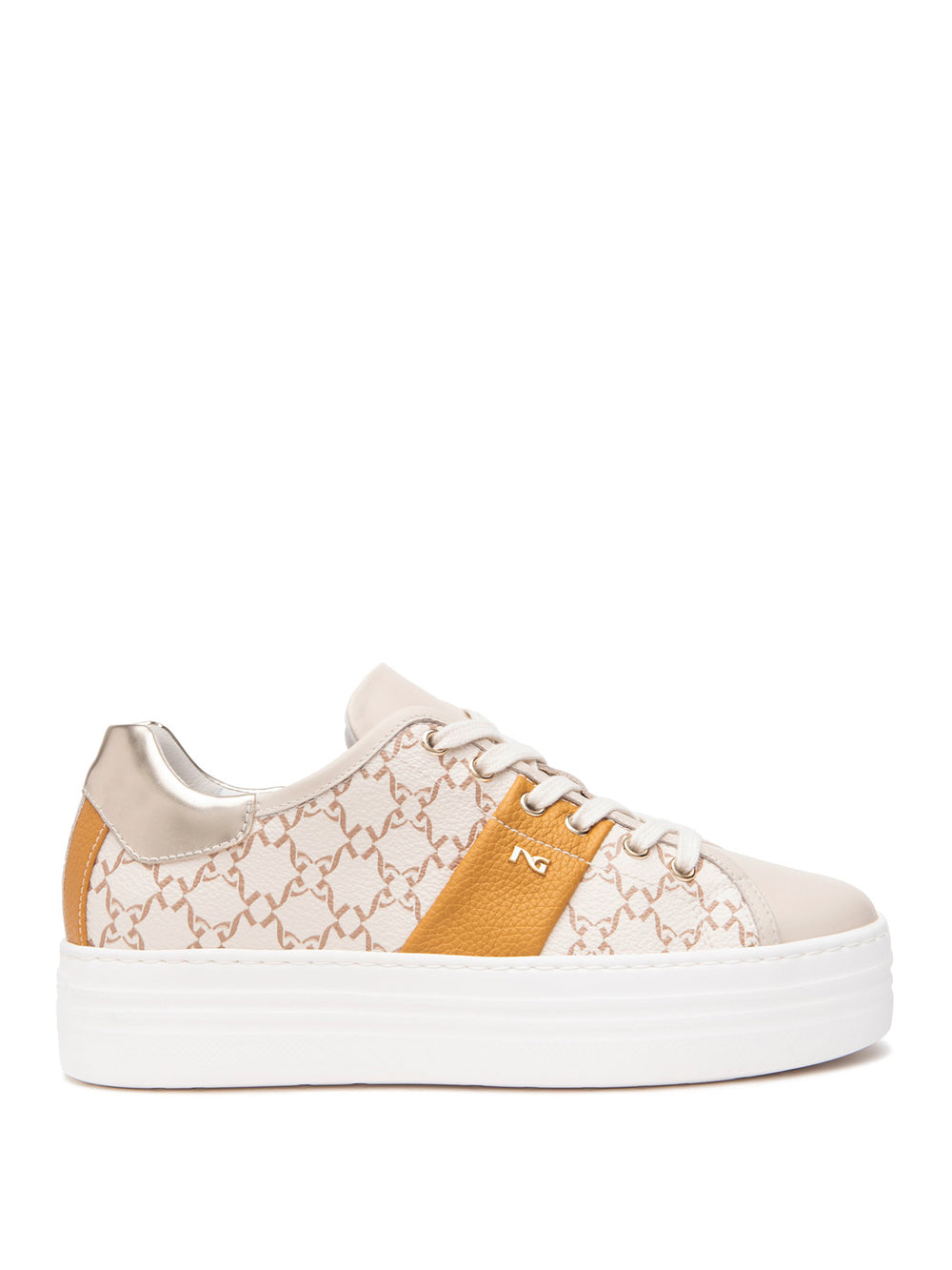 NERO GIARDINI Sneakers platform Donna - Bianco modello E513026D